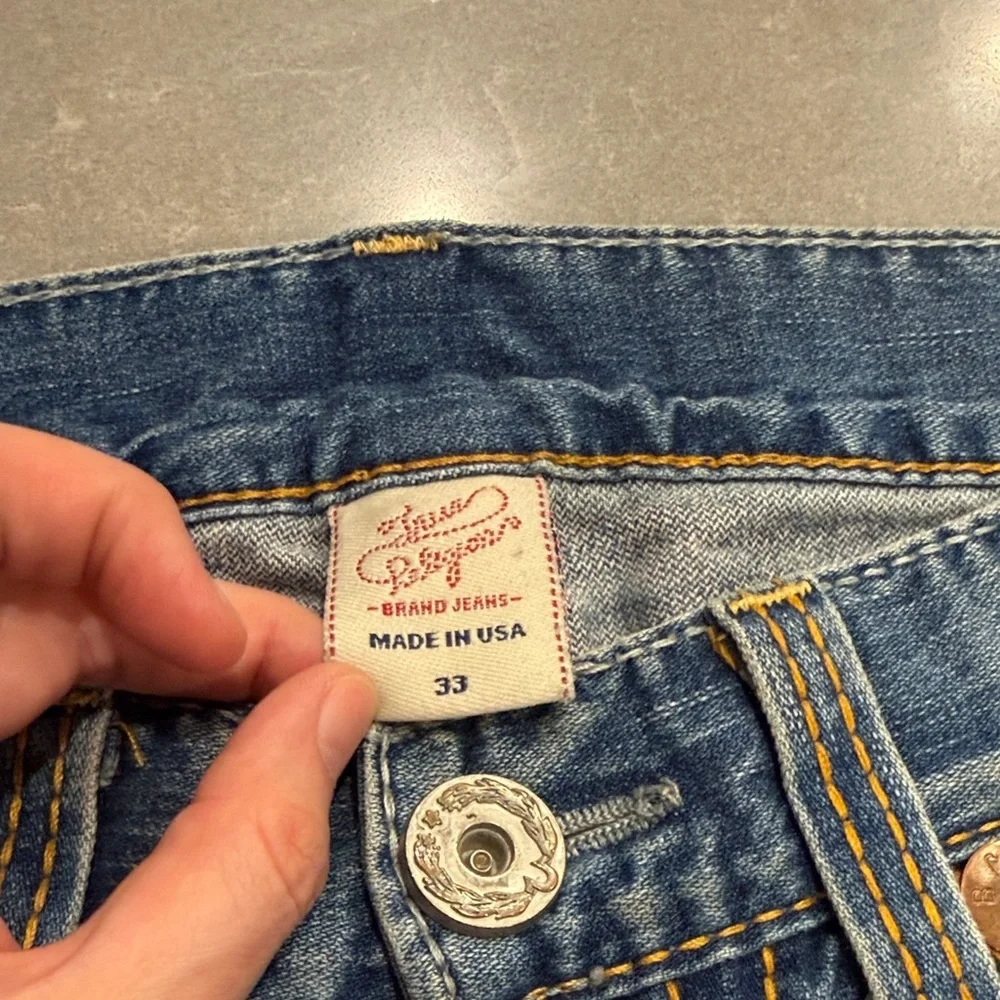 True Religion light blue